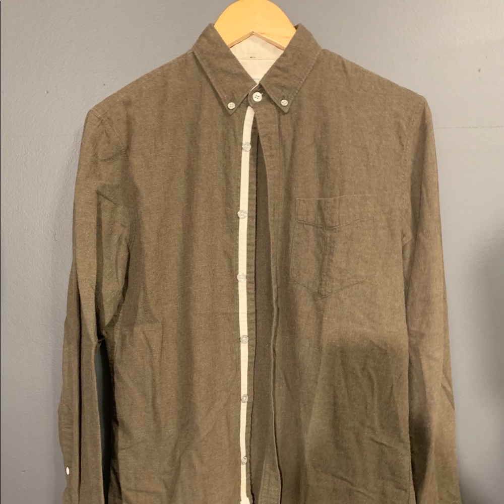 COPY - Rag & Bone Green Button Down shirt